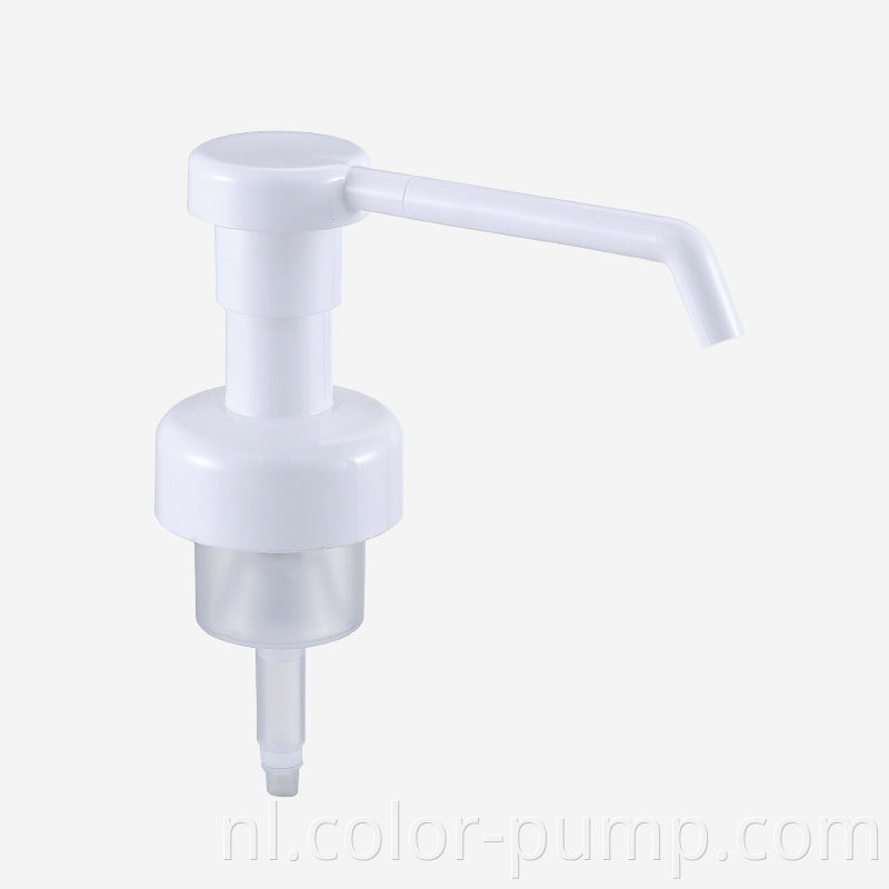 Hot koop goedkope plastic reinigingsschuim pomp zeep dispenser pomp hoofd handschuim pomp
